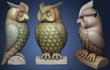 3D model Owl Bank (STL)